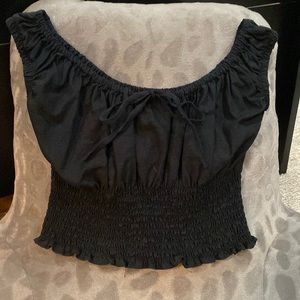 Brandy Melville off the shoulder top.  One size.
